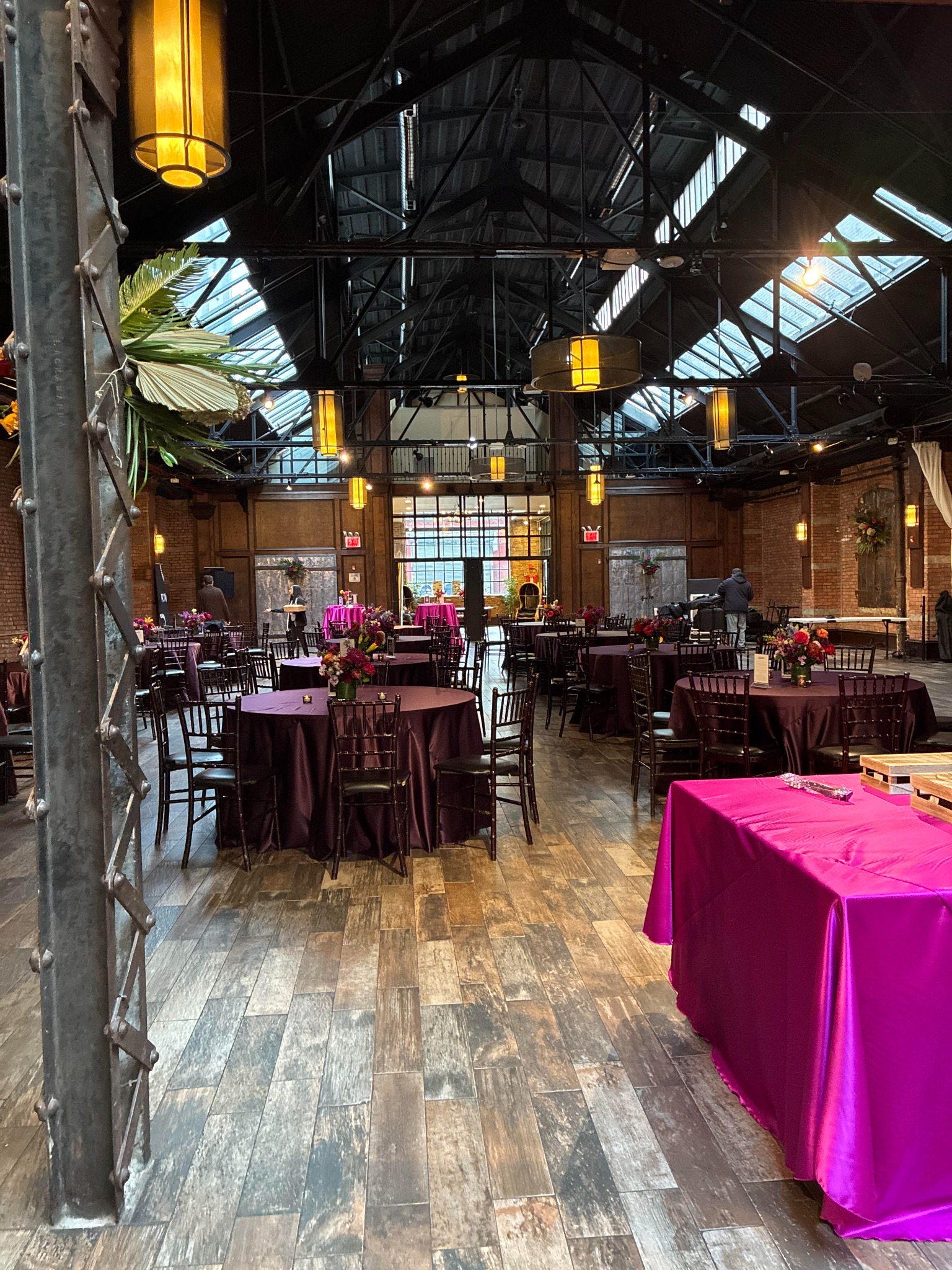 Private event venue arranged for a formal gathering